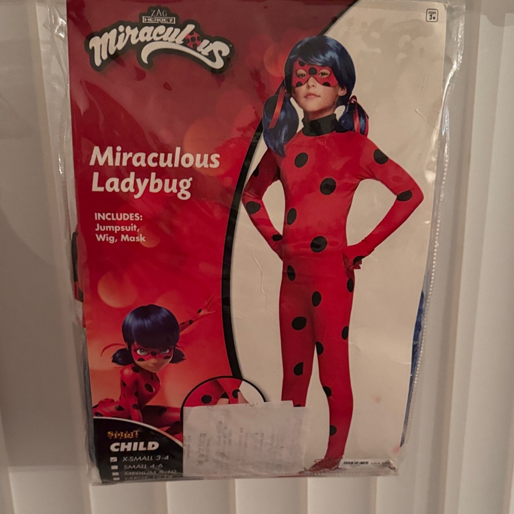 Ladybug Kids Costume - Red